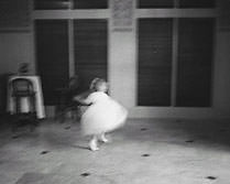 black and white wedding photograph