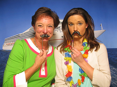 photo booth mustache